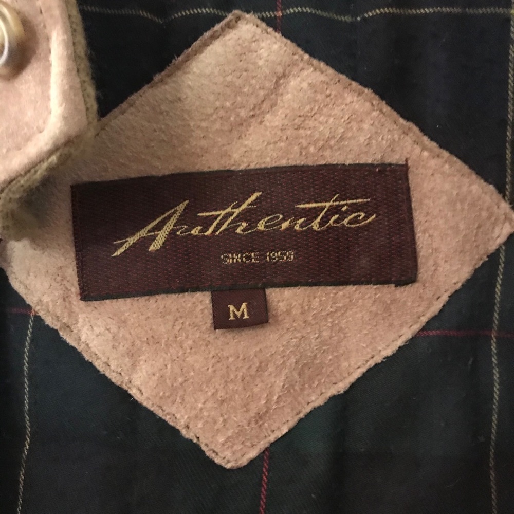 Authentic Suede Leather Jacket - Picture 3 of 6